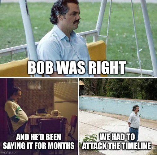 Bob was right