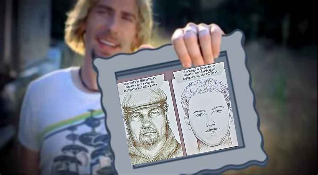 Bridge Guy sketches were framed