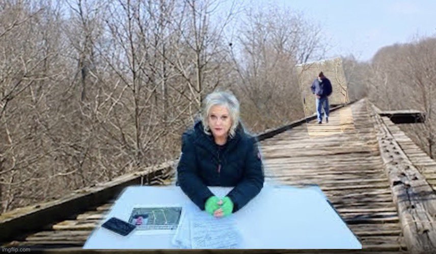 Nancy Grace on location