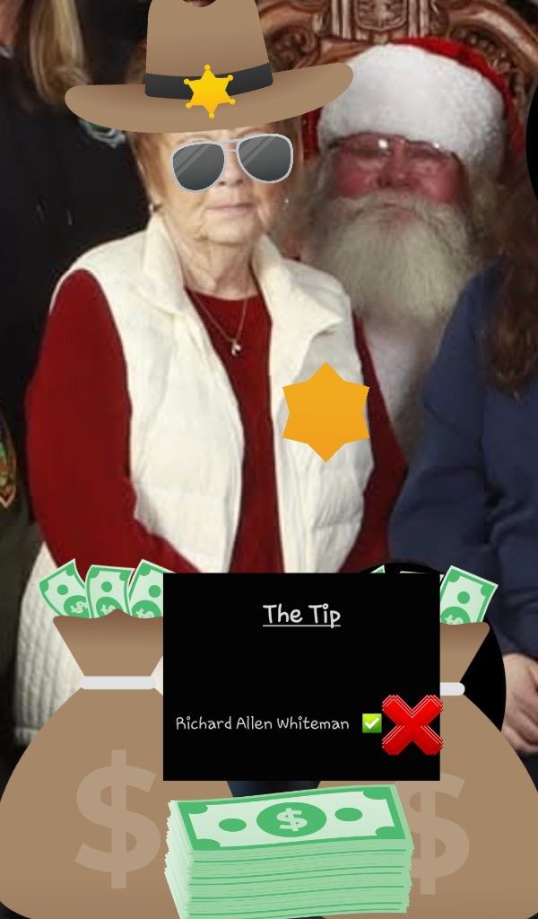 The tip: Richard Allen Whiteman