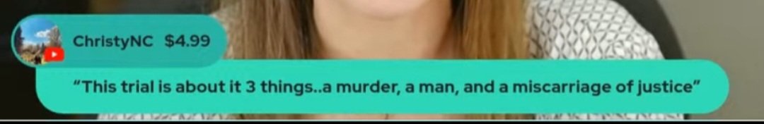This trial is about three things: a murder, a man, and a miscarriage of justice.