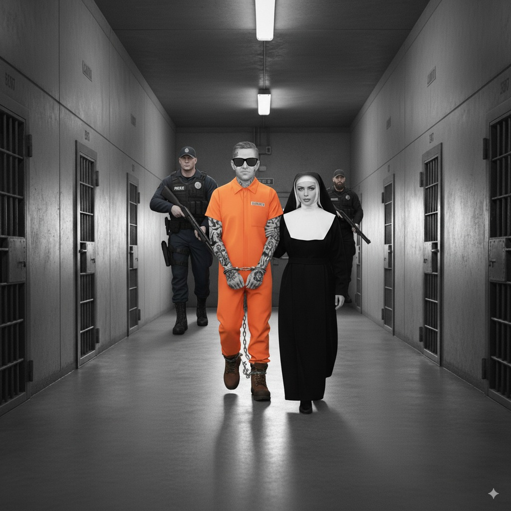 Woman doin a folks, we got him.